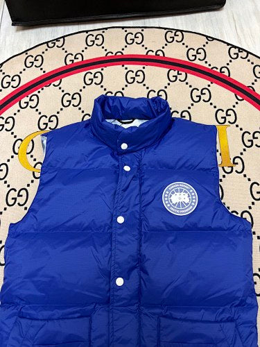 Canada Goose Blue Freestyle Crew Down Vest