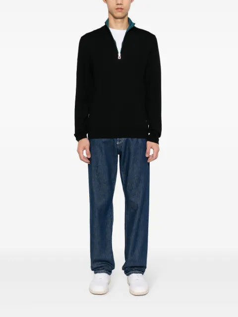 PS Paul Smith embroidered logo merino jumper