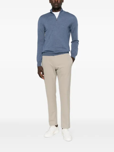 Tagliatore quarter-zip knit