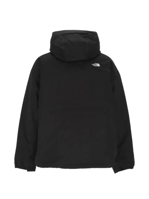 The North Face logo-print hooded padded jacket